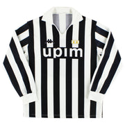 Camiseta L/S de casa Juventus Kappa 1989-90 L