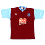 Camiseta de casa del West Ham 1989-90 Talla S