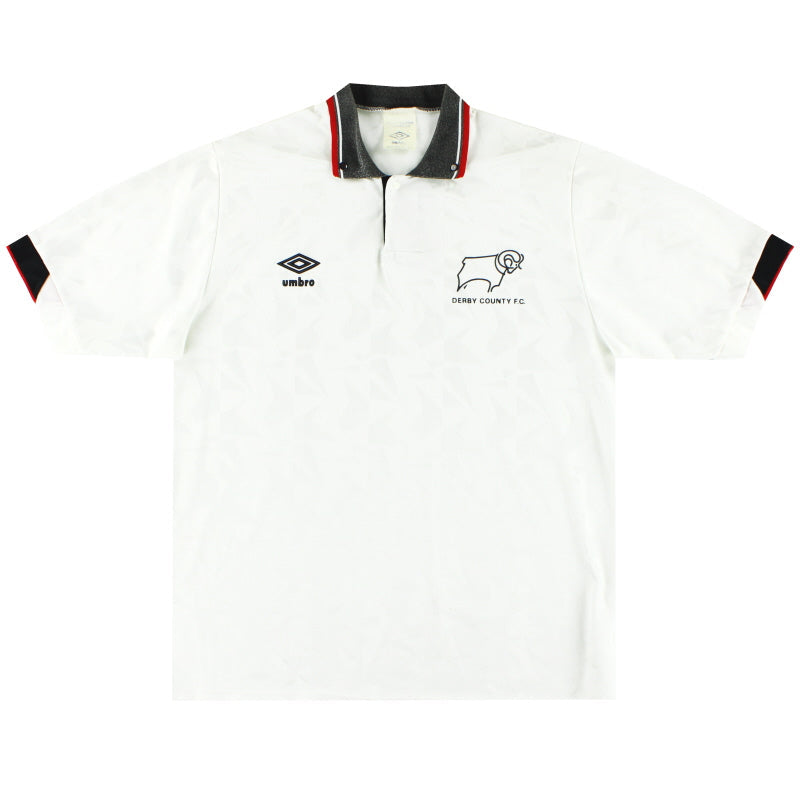 Camiseta de local Umbro del Derby County 1989-91 XL
