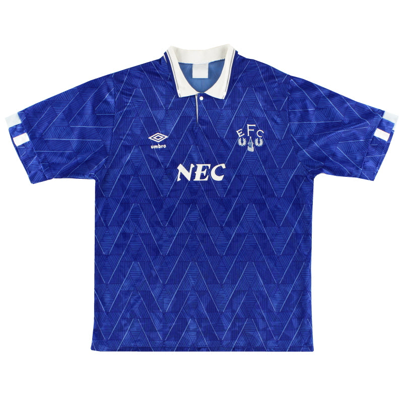 1989-91 Camiseta Umbro de casa del Everton L