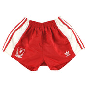 1989-91 Liverpool adidas Pantalón corto de local S