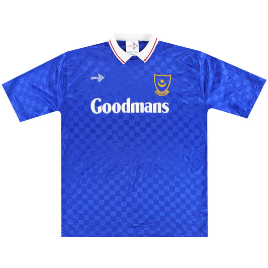 1989-91 Portsmouth Home Shirt M
