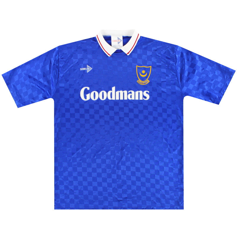 1989-91 Portsmouth Home Shirt M