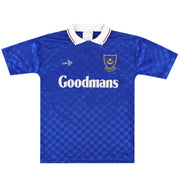 Camiseta de local 1989-91 Portsmouth Scoreline #9 M