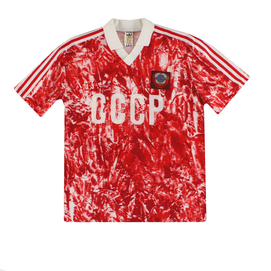 Camiseta de local adidas de la Unión Soviética 1989-91 M