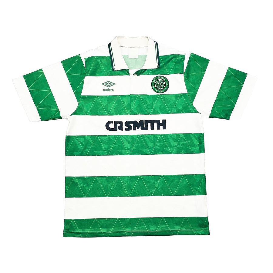 Camiseta de local del Celtic 1989/91 (M) Umbro