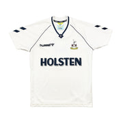 1989/91 Tottenham #8 (Gascoigne) Camiseta Local (S) Hummel