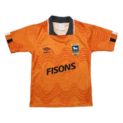 Camiseta de visitante del Ipswich Town 1989/92 (Talla S.Niños) Umbro