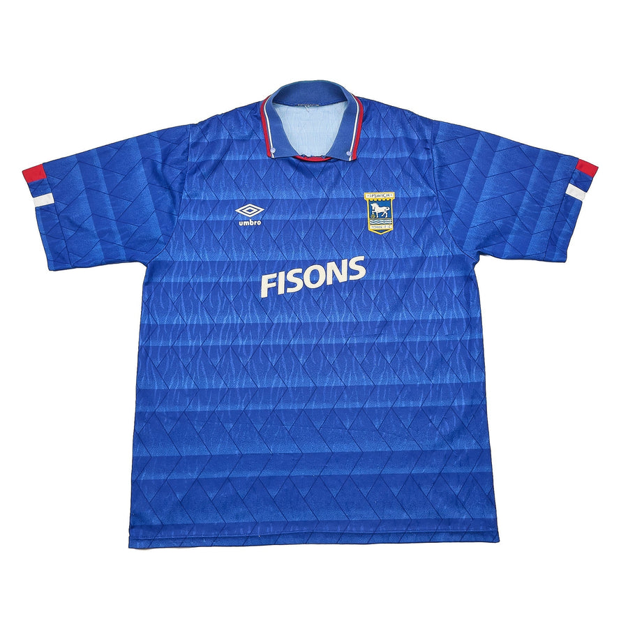 1989/92 Ipswich Town Camiseta Local (L) Umbro
