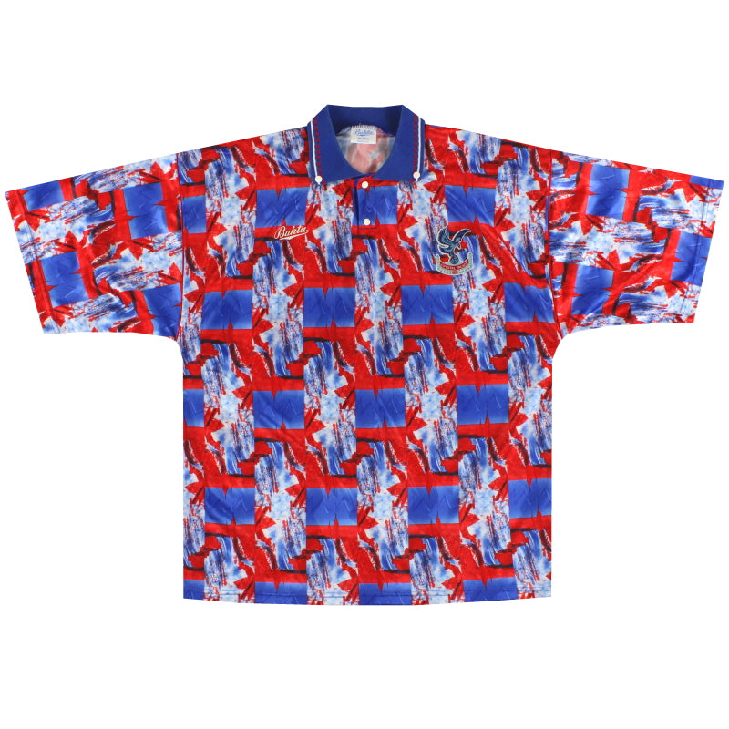 1990-91 Crystal Palace Bukta Camiseta de Entrenamiento L