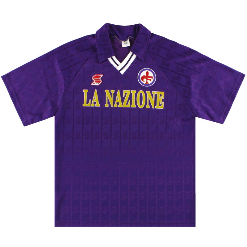 1990-91 Fiorentina Camiseta Local M