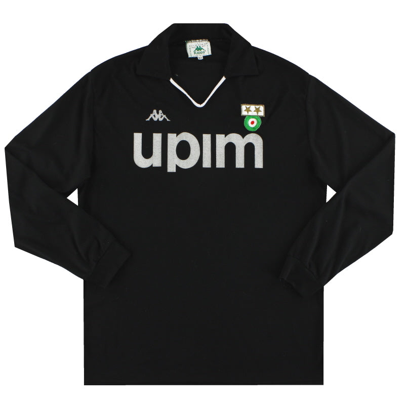1990-91 Juventus Kappa Camiseta Visitante Manga Larga XL