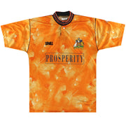 Camiseta de local Spall del Maidstone United 1990-91 *Impecable* Y