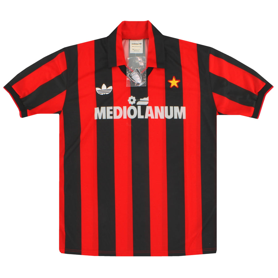 Camiseta de local adidas del AC Milan 1990-91 *Como nueva* M