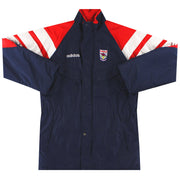 1990-92 Arsenal adidas Abrigo de banquillo M