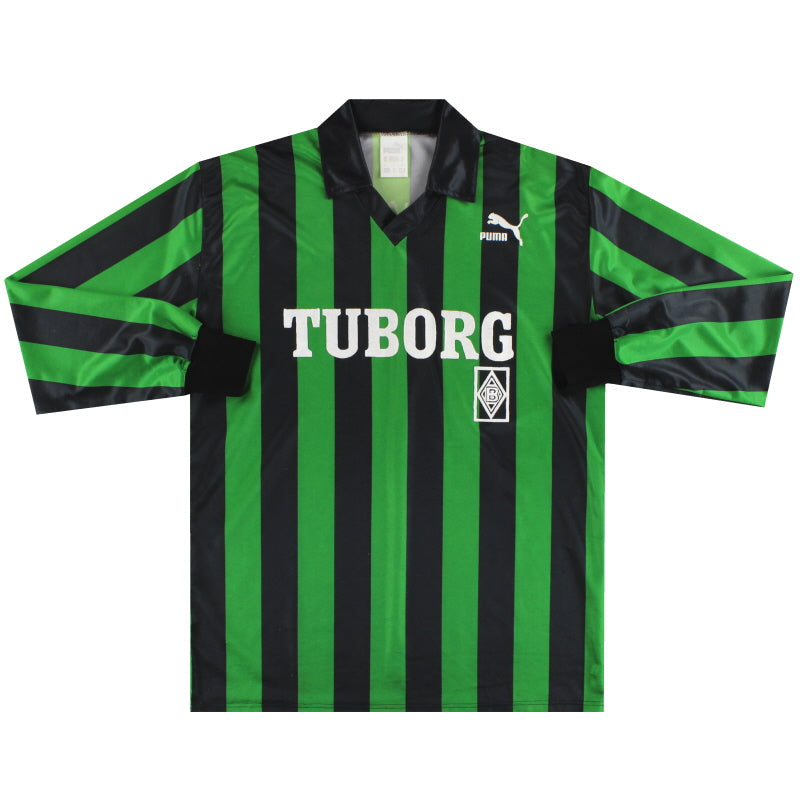Camiseta Puma del Borussia Monchengladbach de Visitante Manga Larga 1990-92