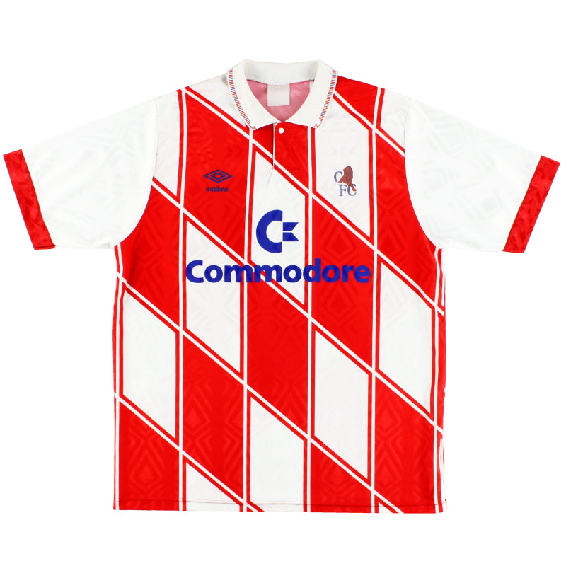 Camiseta de visitante Umbro del Chelsea 1990-92 Talla L