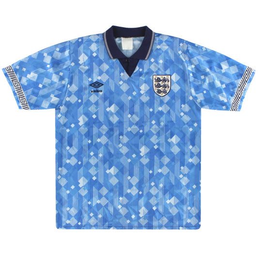1990-92 England Umbro Third Shirt M