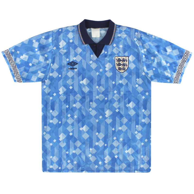 Camiseta Umbro Tercera Equipación Inglaterra 1990-92 M