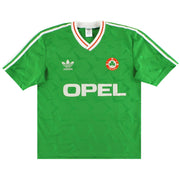 1990-92 Irlanda adidas Camiseta Local XL