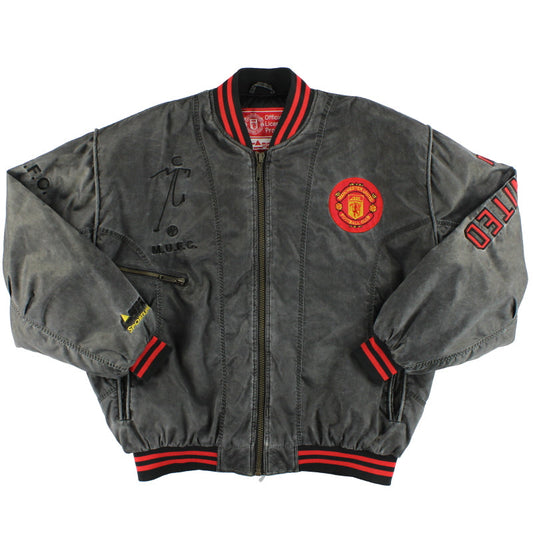 1990-92 Manchester United Campri Bomber Jacket *Mint* XL