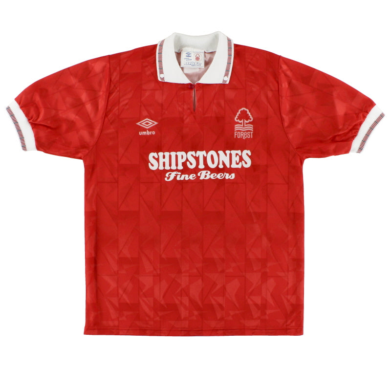 1990-92 Camiseta Titular Nottingham Forest XL