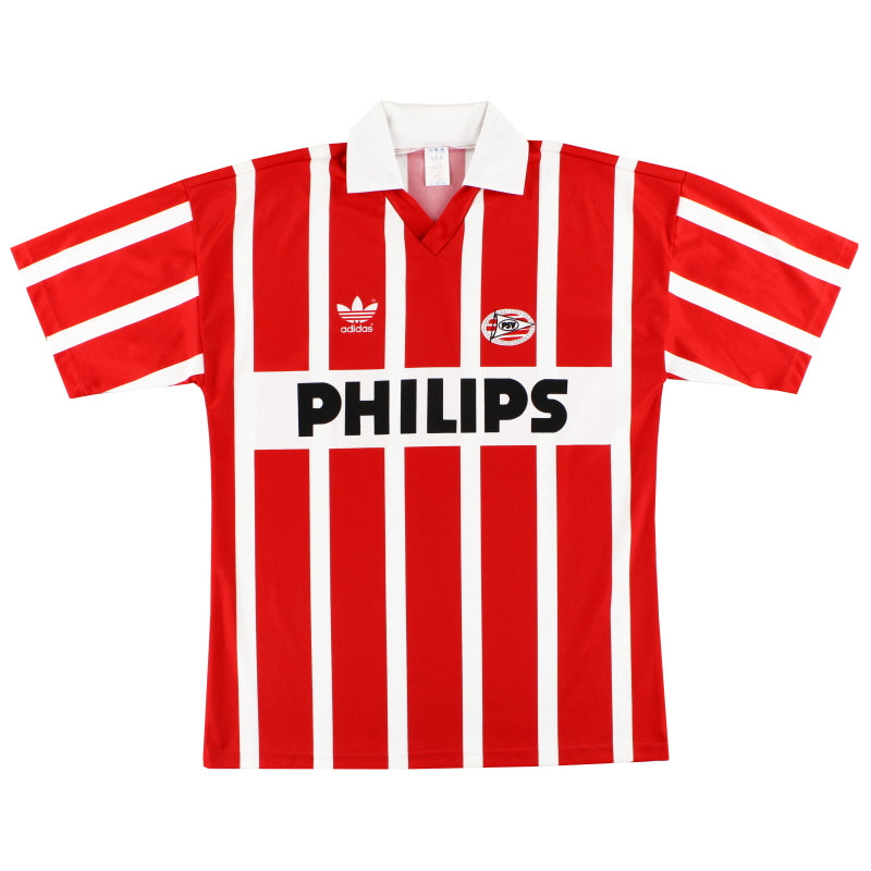 1990-92 PSV Eindhoven adidas Camiseta Local #9 (Romario) *Impecable* XS