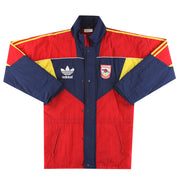 1990-92 Arsenal adidas Abrigo de banquillo S