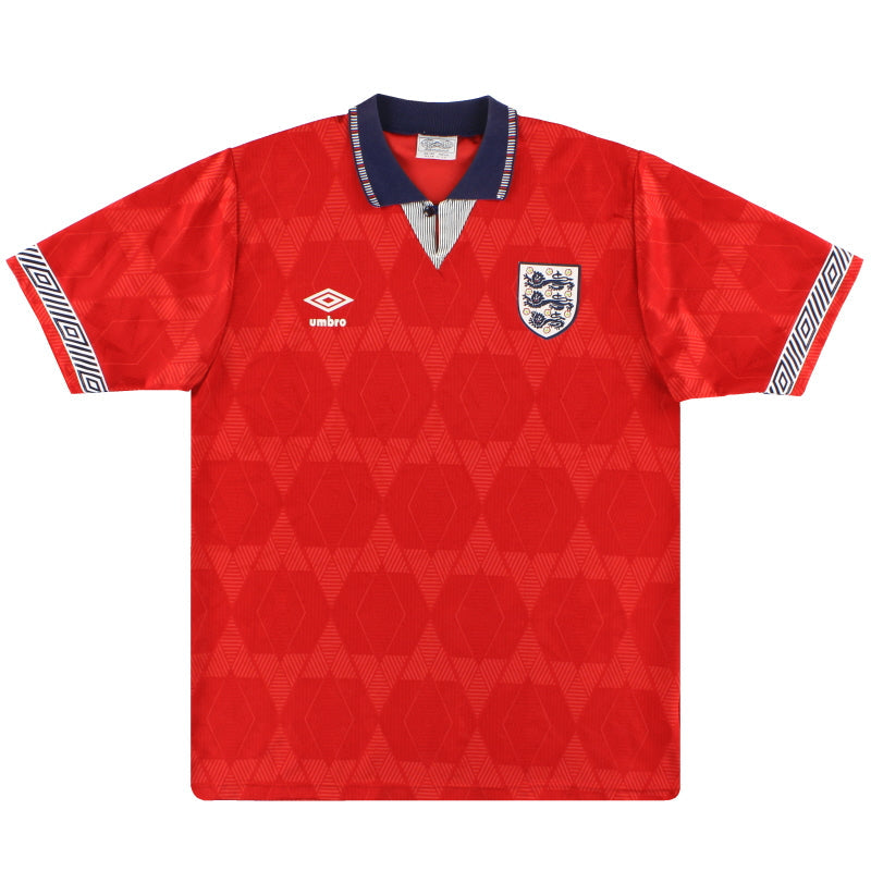 Camiseta Umbro Inglaterra Visitante 1990-93 L