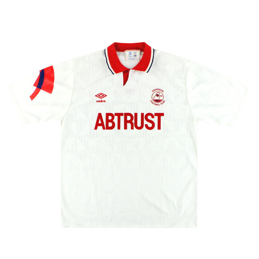 Camiseta de visitante Umbro del Aberdeen 1990-93 Talla XL