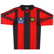 1990 Brommapojkarna adidas Camiseta de local emitida en partido #14 Manga Larga