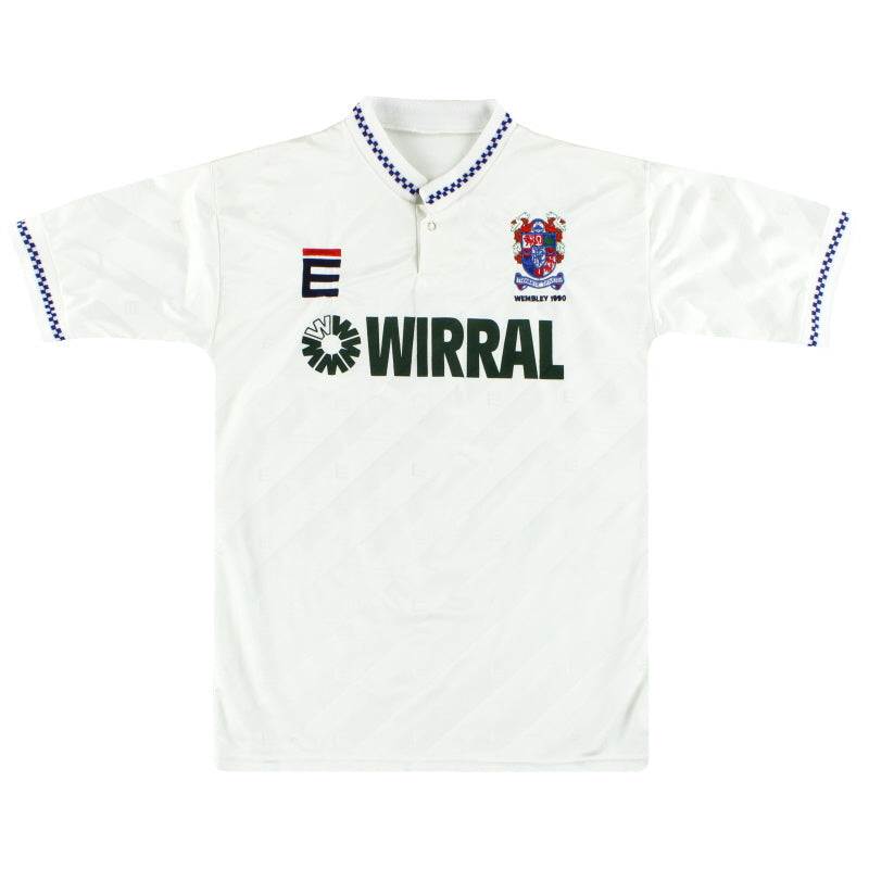 Camiseta de local Tranmere Rovers 'Wembley 1990' 1990 M