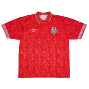1990/92 Camiseta Gales Local (L) Umbro