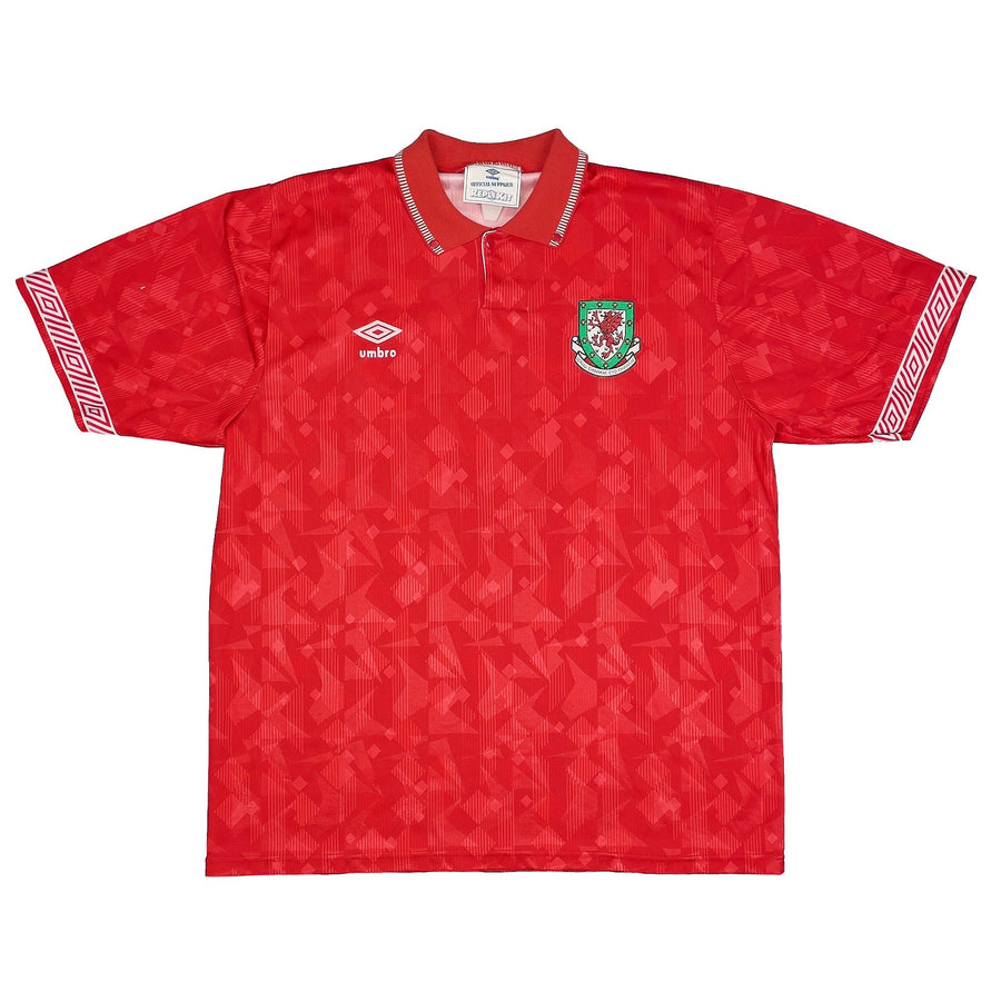 1990/92 Camiseta Gales Local (L) Umbro