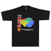Camiseta gráfica del Manchester United de los 90 'Est 1878' Talla S