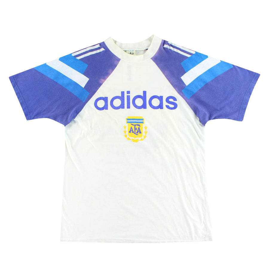 1990s Argentina adidas Graphic Tee L