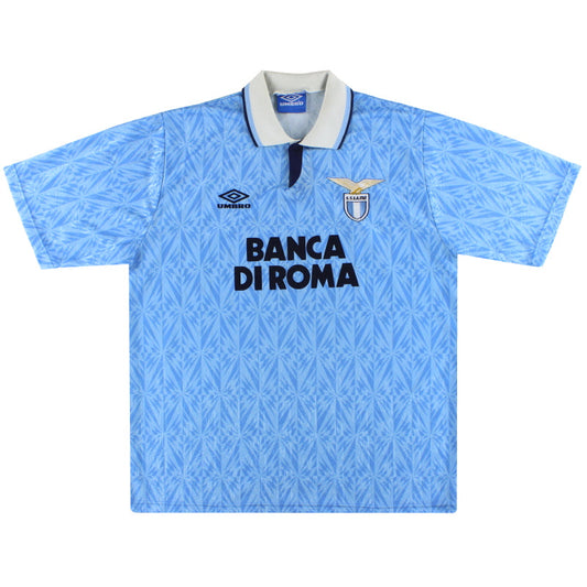 1992-93 Lazio Umbro Home Shirt XL