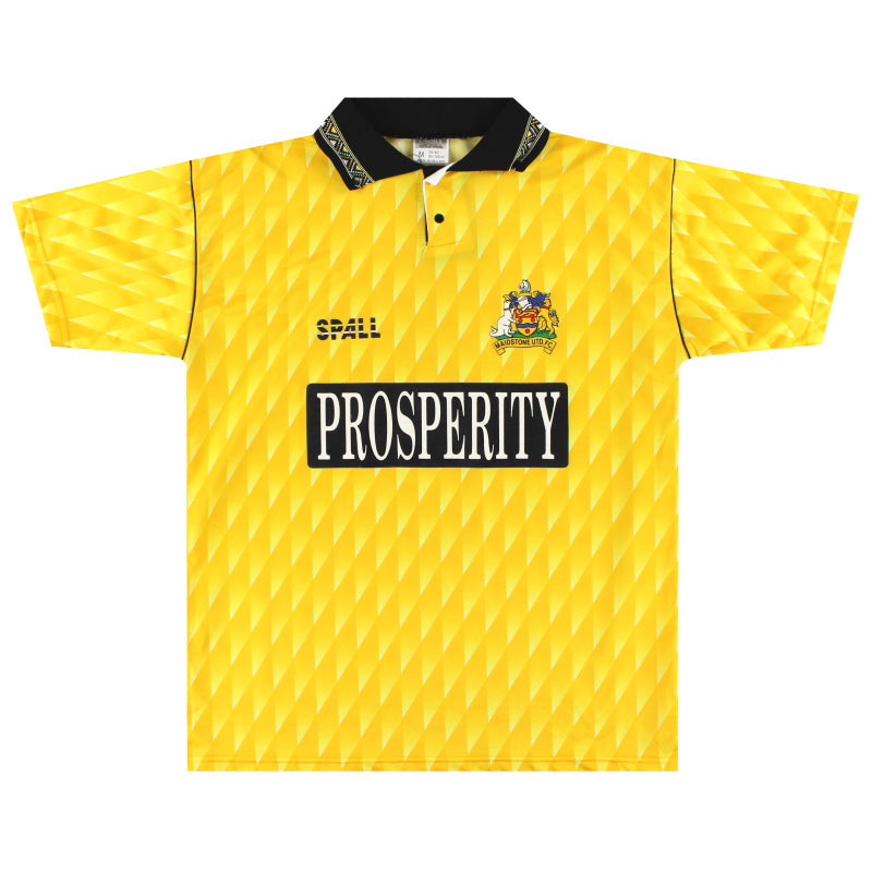 Camiseta de local Spall del Maidstone United 1991-92 *Impecable* M