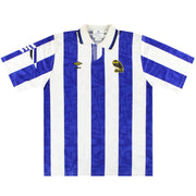 Camiseta de local Umbro del Sheffield Wednesday 1991-92 talla XL