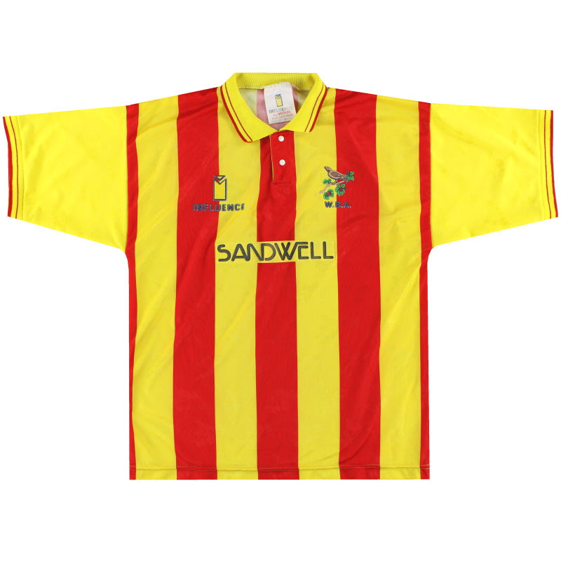 Camiseta Talla M de Visitante del West Brom de 1991-92
