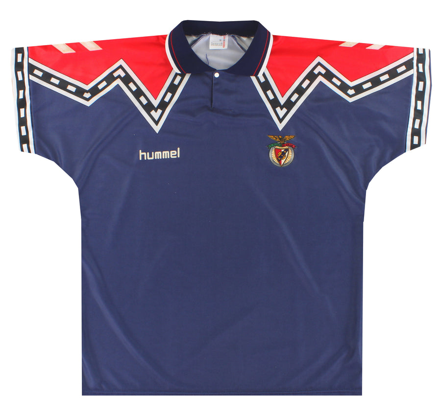 1991-92 Benfica Hummel Training Shirt XL