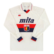 Camiseta de Visitante Errea del Genoa 1991-92 Manga Larga