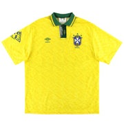 Camiseta Umbro Titular de Brasil 1991-93 XL