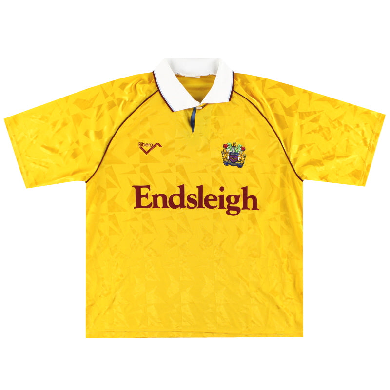 1991-93 Camiseta Ribero Visitante Burnley L