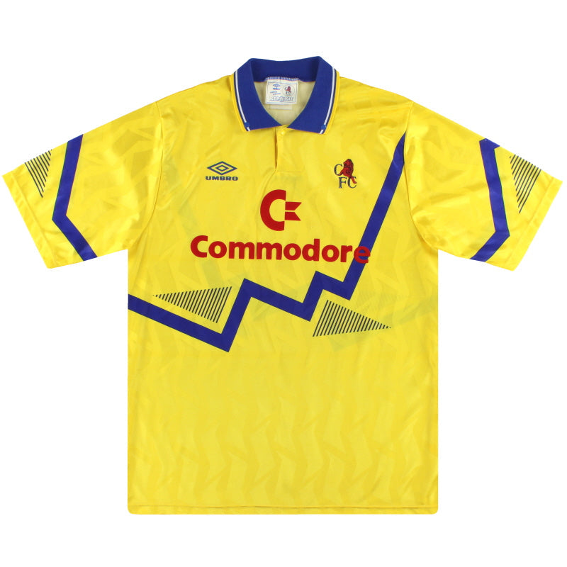 1991-93 Camiseta Chelsea Umbro Tercera Equipación XL