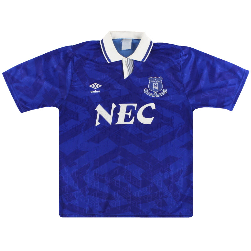 Camiseta Umbro del Everton de casa 1991-93 L