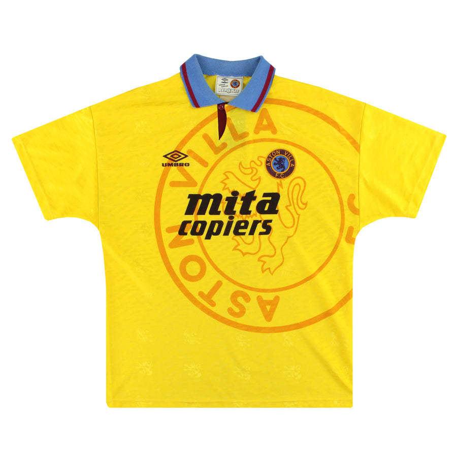 1991-93 Aston Villa Umbro Tercera Camiseta L