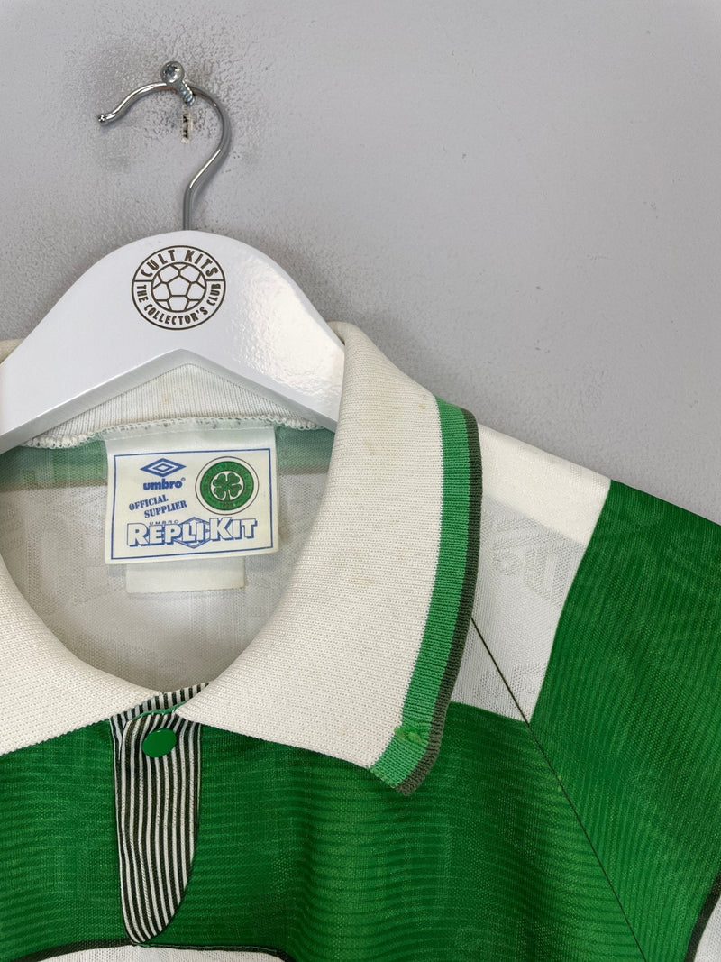 1991/92 Celtic Home Shirt (XL) Umbro