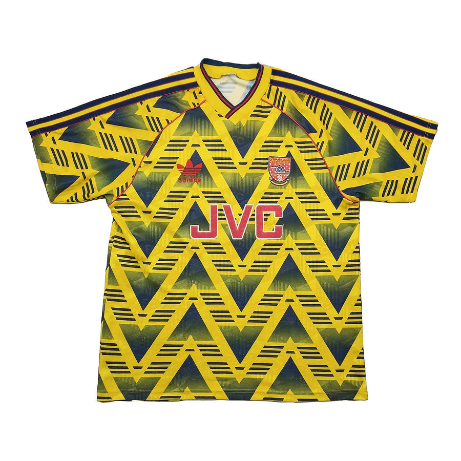 Camiseta de la segunda equipación del Arsenal 1991/93 (Talla S) Adidas