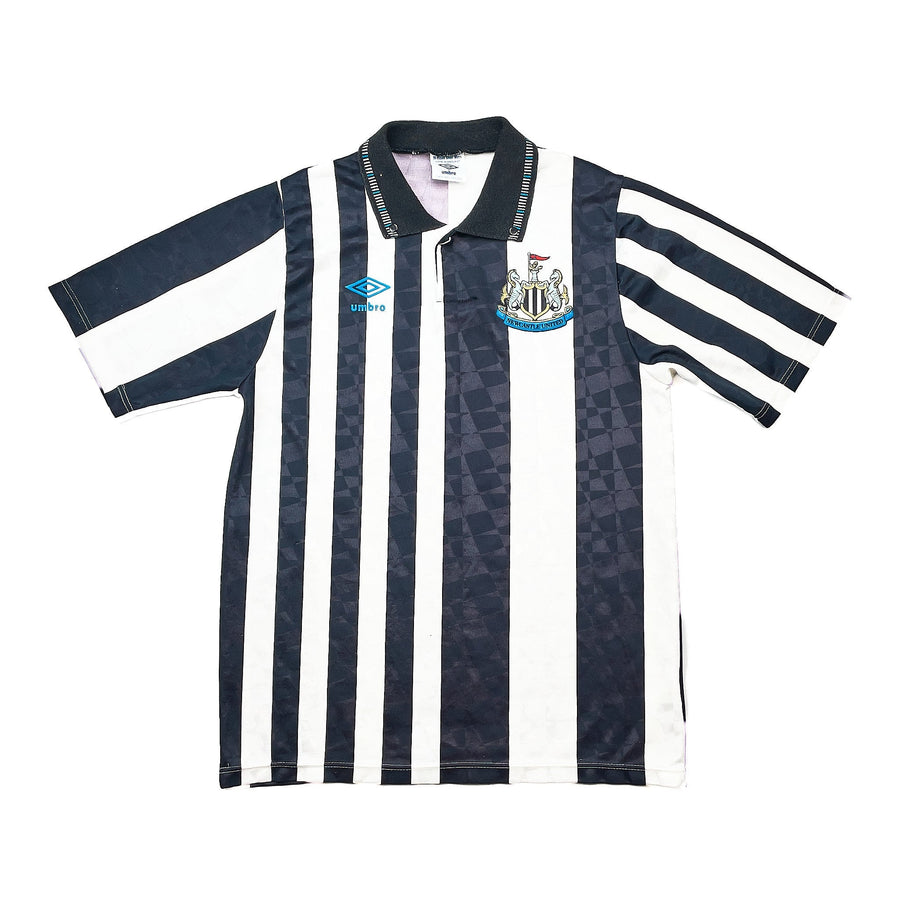 Camiseta de la primera equipación del Newcastle United 1991/93 (Talla S) Umbro